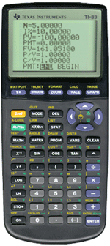 TI-83 Financial Calculator